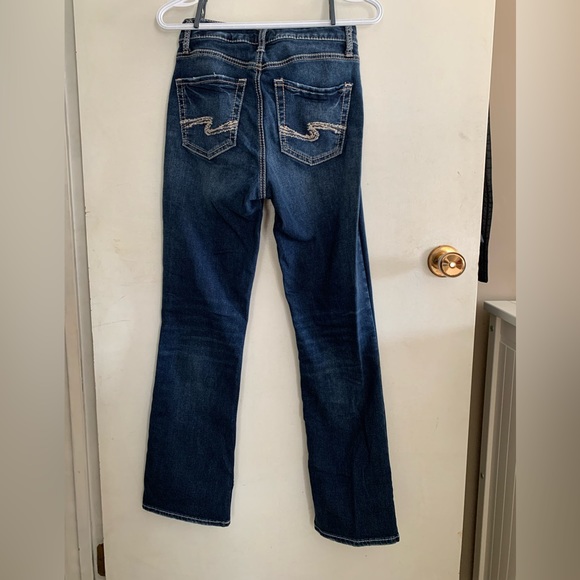 Avery slim bootcut silver jeans - Picture 2 of 4